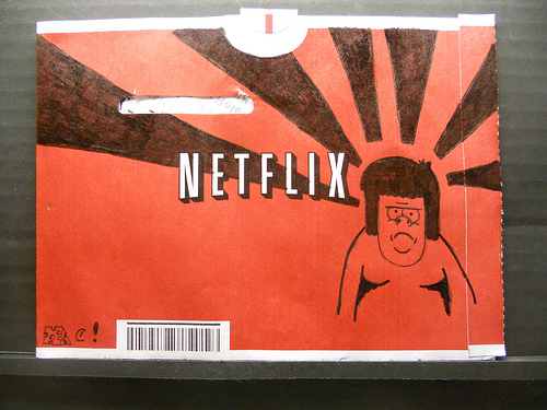Netflix Envelope Art