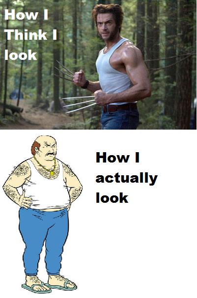 How you really look