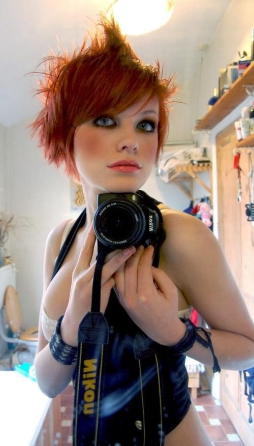 An Extra Dose Of Cleavage  Redhead Edition