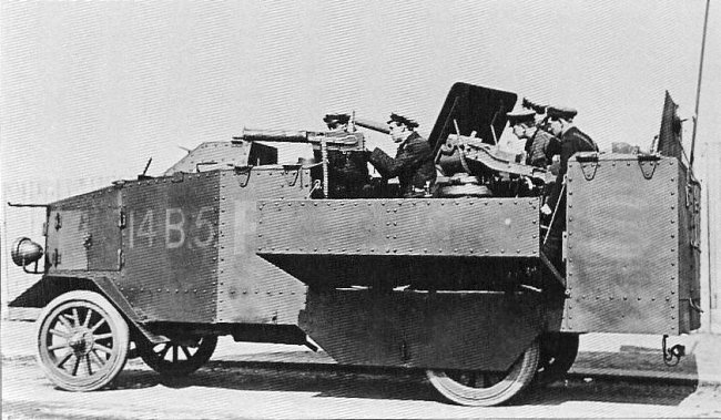 Seabrook Armoured Car had a 47mm gun but was so heavy often broke axels and suffer suspension problems.