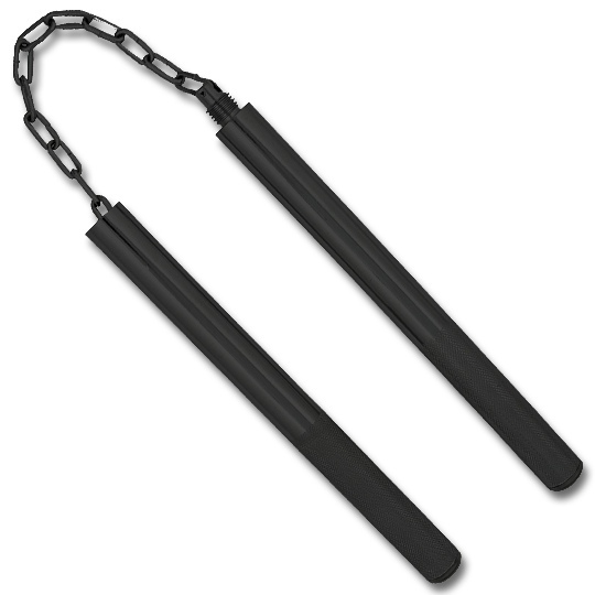 nunchaku, the flashiest and least effective martial arts weapon