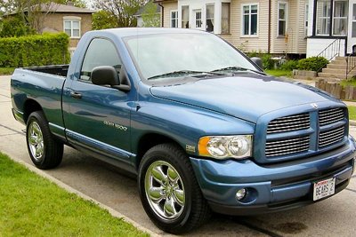 5. 2004 Dodge Ram Pickup. Pickup trucks like the Ram are stolen for valuable parts such as the wheels and tailgates.
