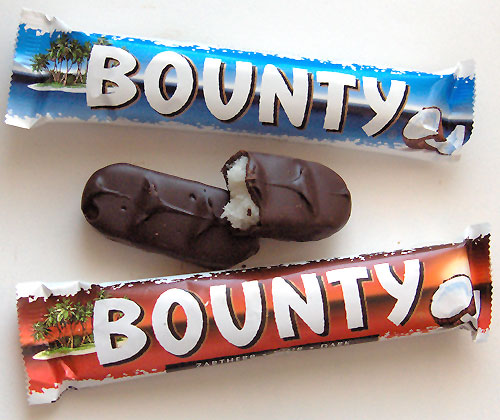 bounty chocolate 80s - Bounty Bounty