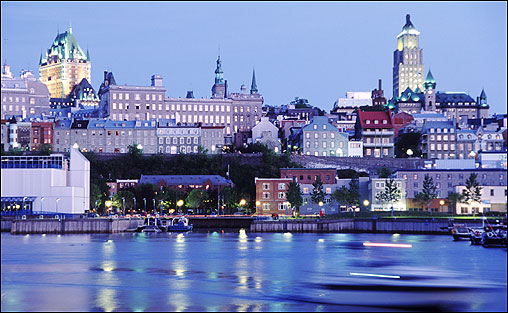 Quebec City, was founded in 1608 by Samuel de Champlain.