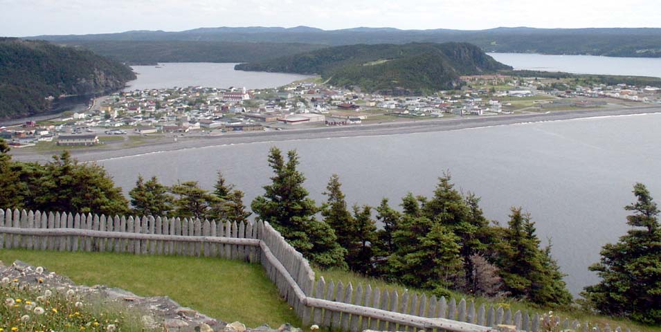 Placentia, Newfoundland founded in 1662. Winston Churchill and F.D.R met on warships in the bay to outline goals for the allies in WW2