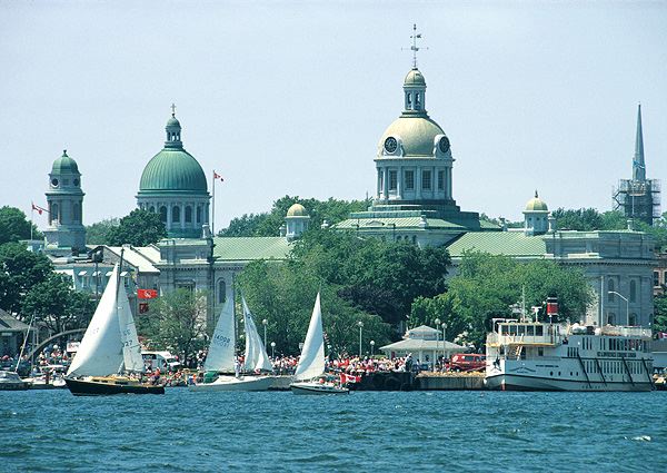 Kingston, Ontario, founded by the french in 1673.