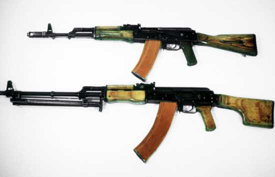 The Pulemyot Kalashnikova, or Kalashnikovs Machinegun is a general purpose machine designed by Mikhail Kalashnikov.  Over 1,000,000 built in six different variations and hundreds of thousands more in unofficial foreign variations