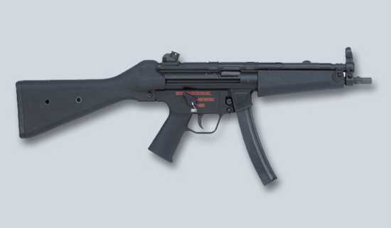 The Heckler  Koch MP5 has been the choice of most law enforcement and special operations agencies since its development in 1966 in West Germany. MP58242s success is that Heckler  Koch successfully scaled down their G3 battle rifle for use in close-quarters and urban environments.