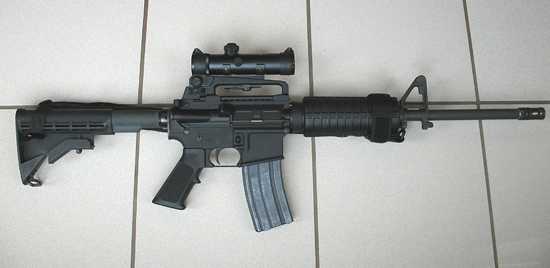 Originally developed by Armalite in 1956 as the AR-10 with the new revolutionary selective fire semi-automatic and automatic firing modes they failed to impress the US military. Armalites chief engineer Eugene Stoner turned his attention to fully automatic weapons and the AR-15 was born.