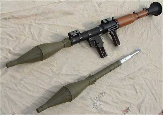 Ruchnoy Protivotankovyy Granatomyot is the most widely used anti-tank weapon in the world. Over 9,000,000 licensed RPG-7s have been made under the designs originating from the Soviet Union shortly after WW2.