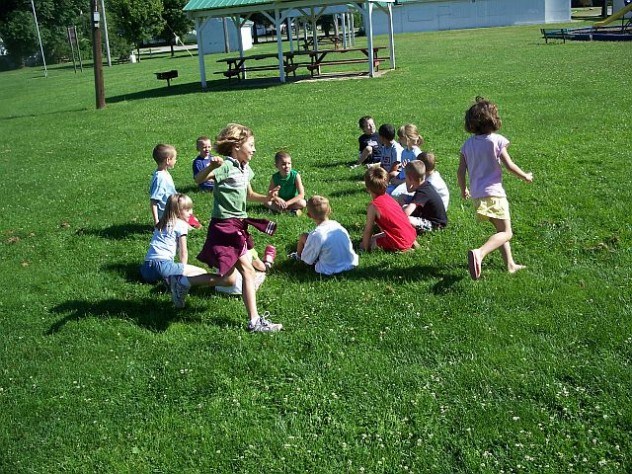 Duck, Duck, Goose. A few years ago, an anonymous online petition sought to ban Duck, Duck, Goose because it is a hazard to innocent children across the playgrounds of America. To avoid the long list of injuries resulting from this game broken noses, ankles, wrists, and necks