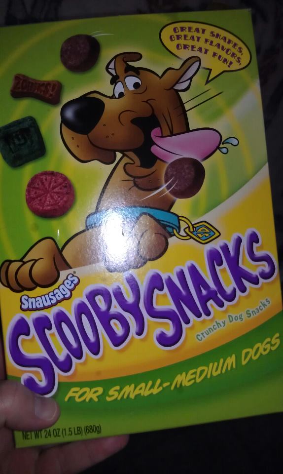 Tasty too!! If you see'em buy'em...Great for dogs or munchies...;p