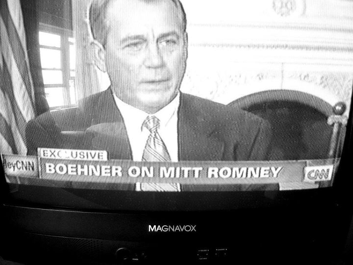 Mitt Romney has a boner on him.