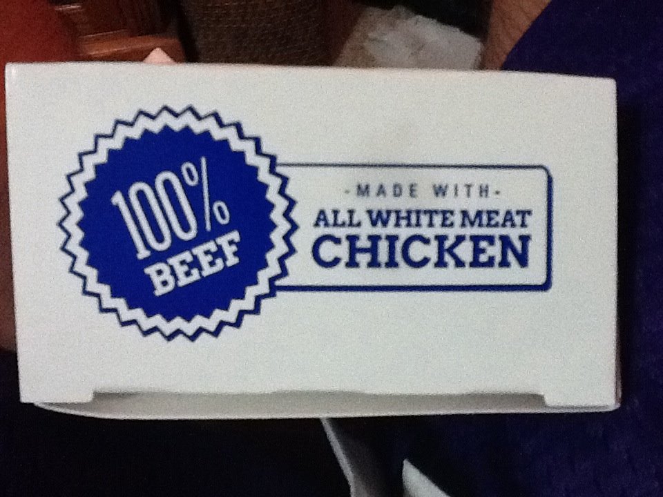 Found this on the bottom of my slider box...I guess I am eating lies.