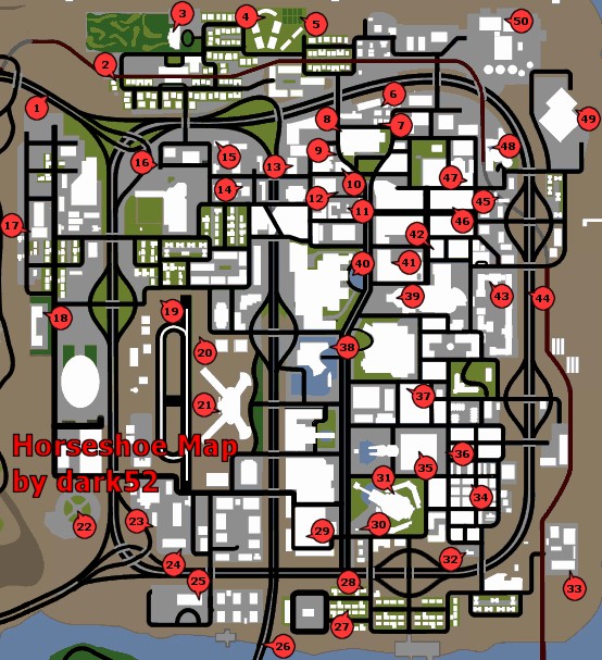 GTA San Andreas hidden package location maps - Gallery | eBaum's World