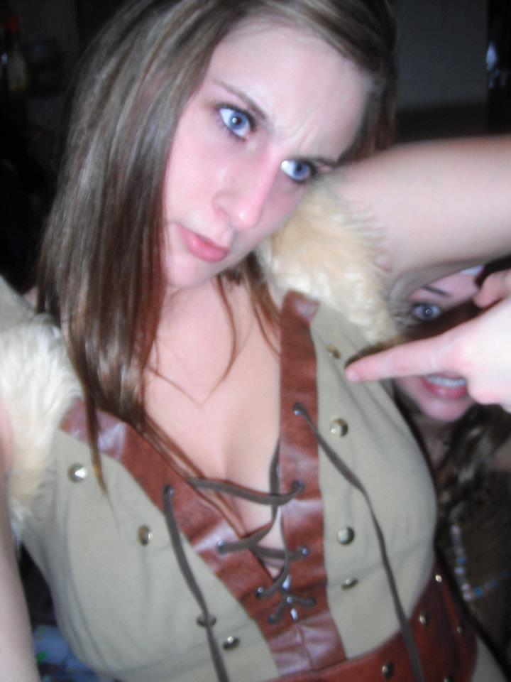 Chick with a MONSTER RACK!