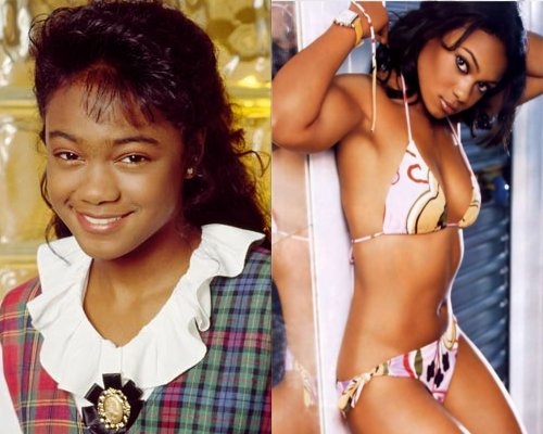 Tatyana Ali - Once Tatyana moved out of Uncle Phil's house, she became the Fresh Princess of Bel Air and a woman so hot that she was capable of making any man do the 'Carlton dance'