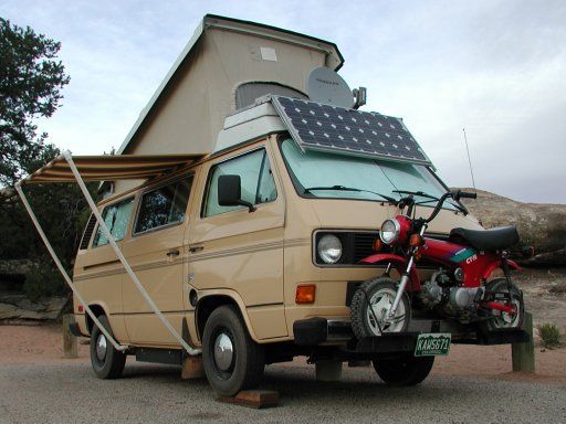 Okay, so maybe the Train RV is a little big. Fair enough. Maybe you're more into this completely stylized, totally tricked-out, all-season Vanagon. This particular Vanagon features: 