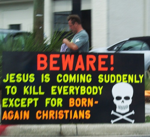 Die hard Christians are Scary