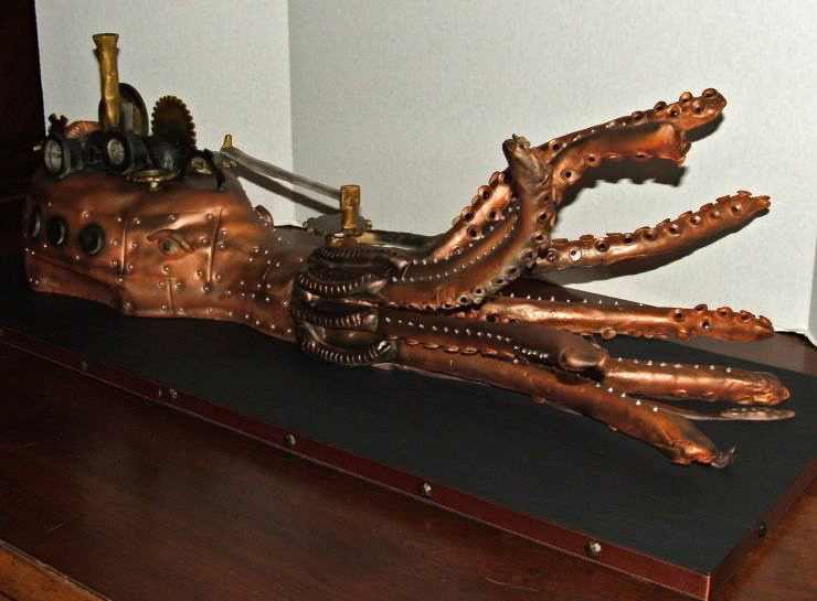 steampunk squid