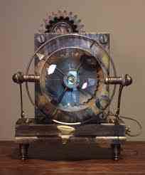 steampunk clock