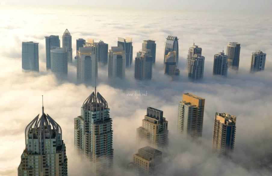 You can buy vertical air space in Dubai