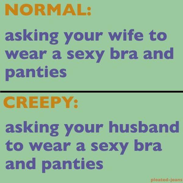 Creepy vs Normal