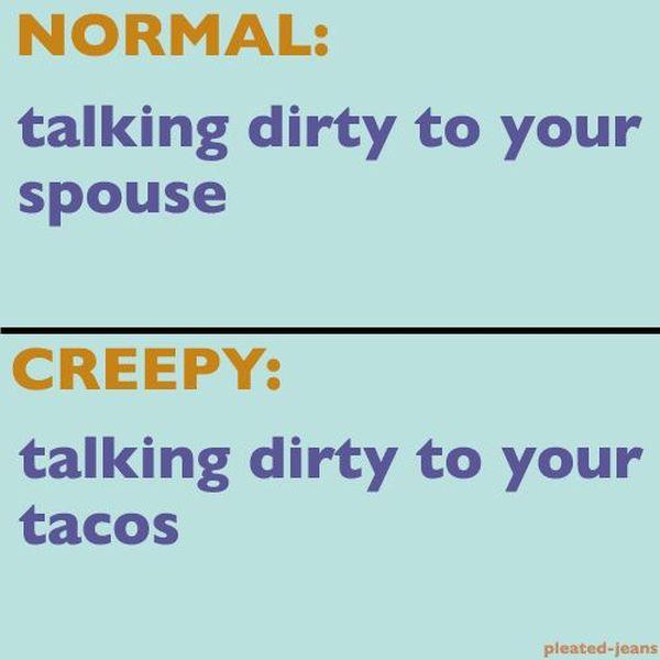 Creepy vs Normal