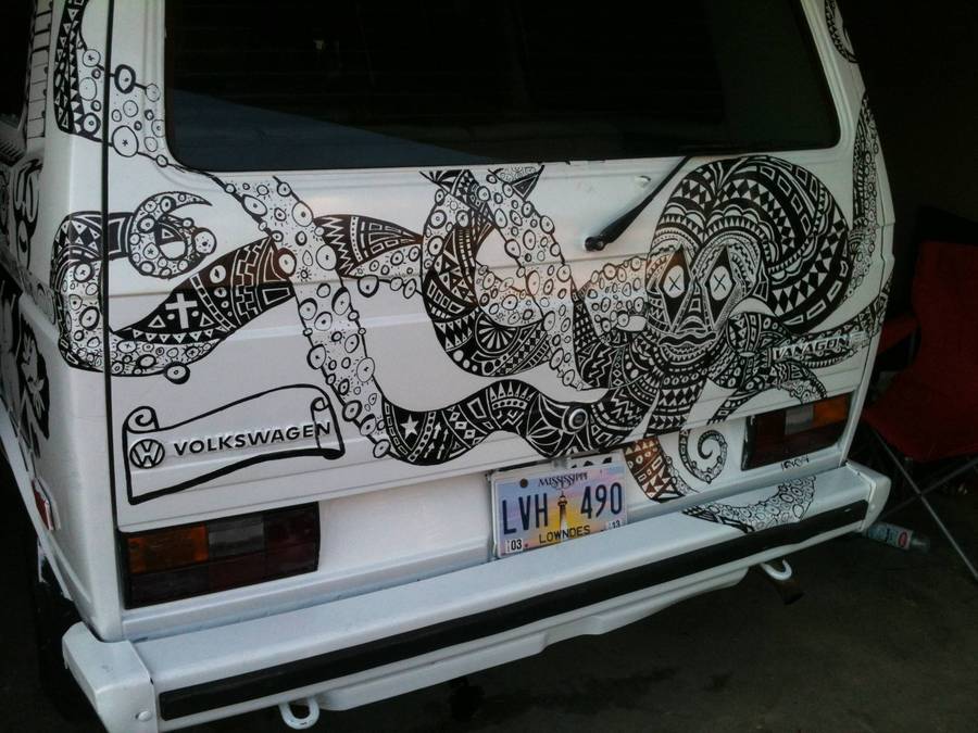 Sharpies Make Your Car Awesome