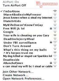 15 Funny WiFi Names