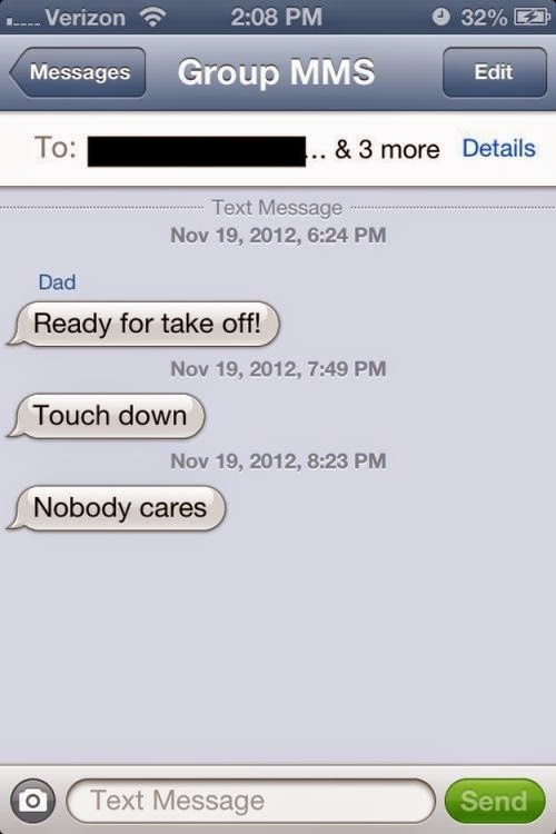 Dad's and Their Crazy Texts