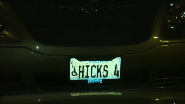 I saw this license plate in New Lenox, Illinois.