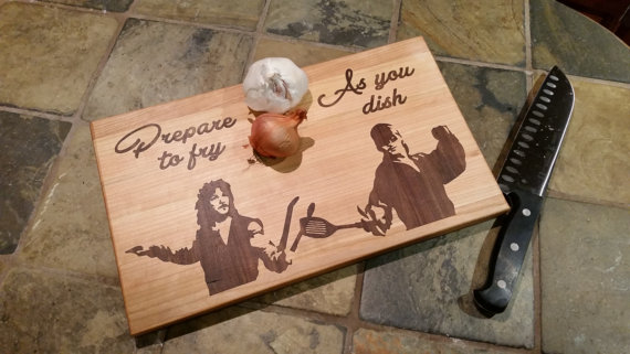 cutting board puns - As you 111 dish vepare to fry