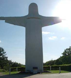 jesus statue in the south