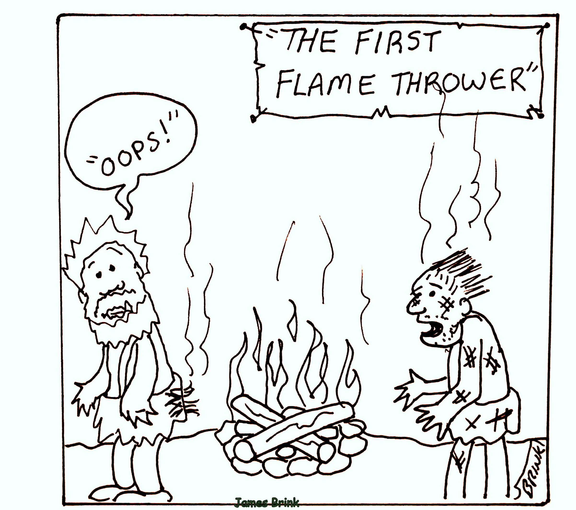 prehistoric fart flame machine