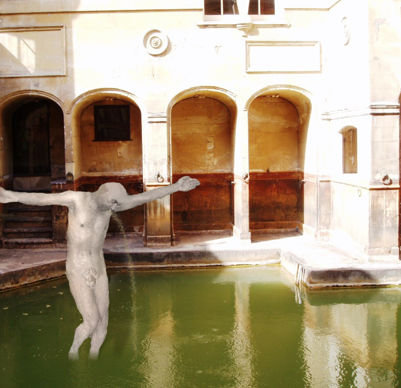 Newest addition to the Roman Baths.