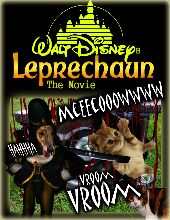 A Walt Disney tale of a dog trapped inside a leprechans  body.. Now that he is human he catches up with all the cats that got away from him..