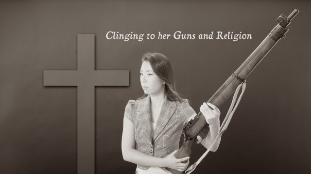 Clinging to GUNS and RELIGION!