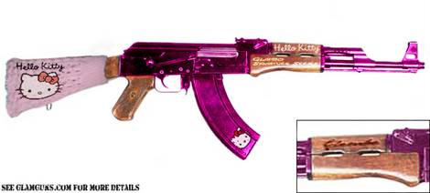 This AK-47 isn't as scary looking as it once was but it will still get the job done!
