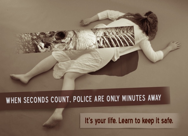 When seconds count the police are only minutes away!
Self defense saves lives.