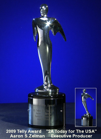 JPFO's "2A Today for the USA" has won the 2009 Telly award for best on line documentary/political commentary. You can watch it for free on youtube or at JPFO.org!