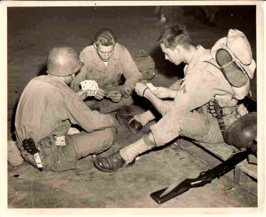 WWII Soldiers Relaxing