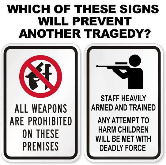 So which sign will help to prevent another tragedy????