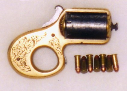 Rare Antique Brass Knuckle Guns From The 1800's