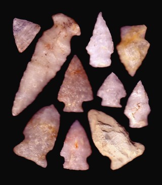 You can find arrowheads and other artifacts in every state in America.
I found all these in one plowed field in southern Maryland after rain. A collector offered me 300 for the one in the middle but I just can't sell it!