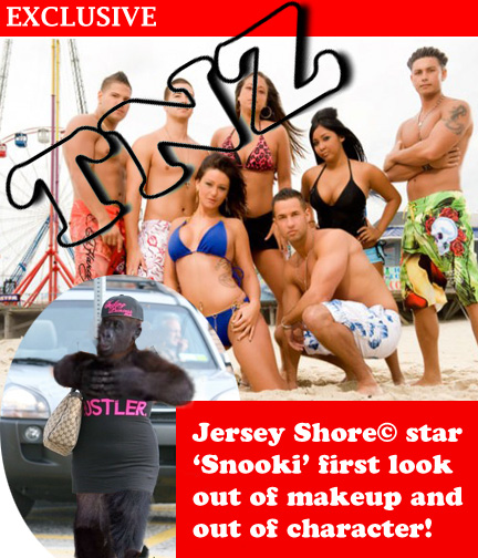 TNZ Exclusive. 'Snooki' from Jersey Shore exposed!