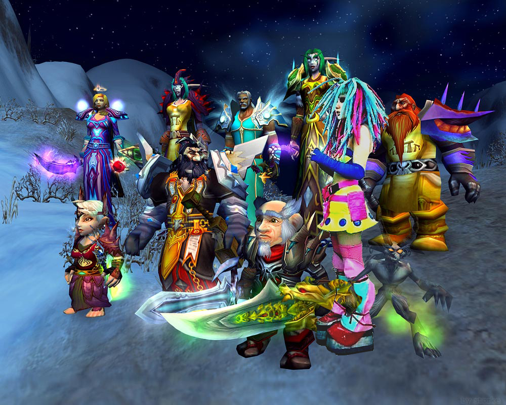 World of Warcraft's new race!
