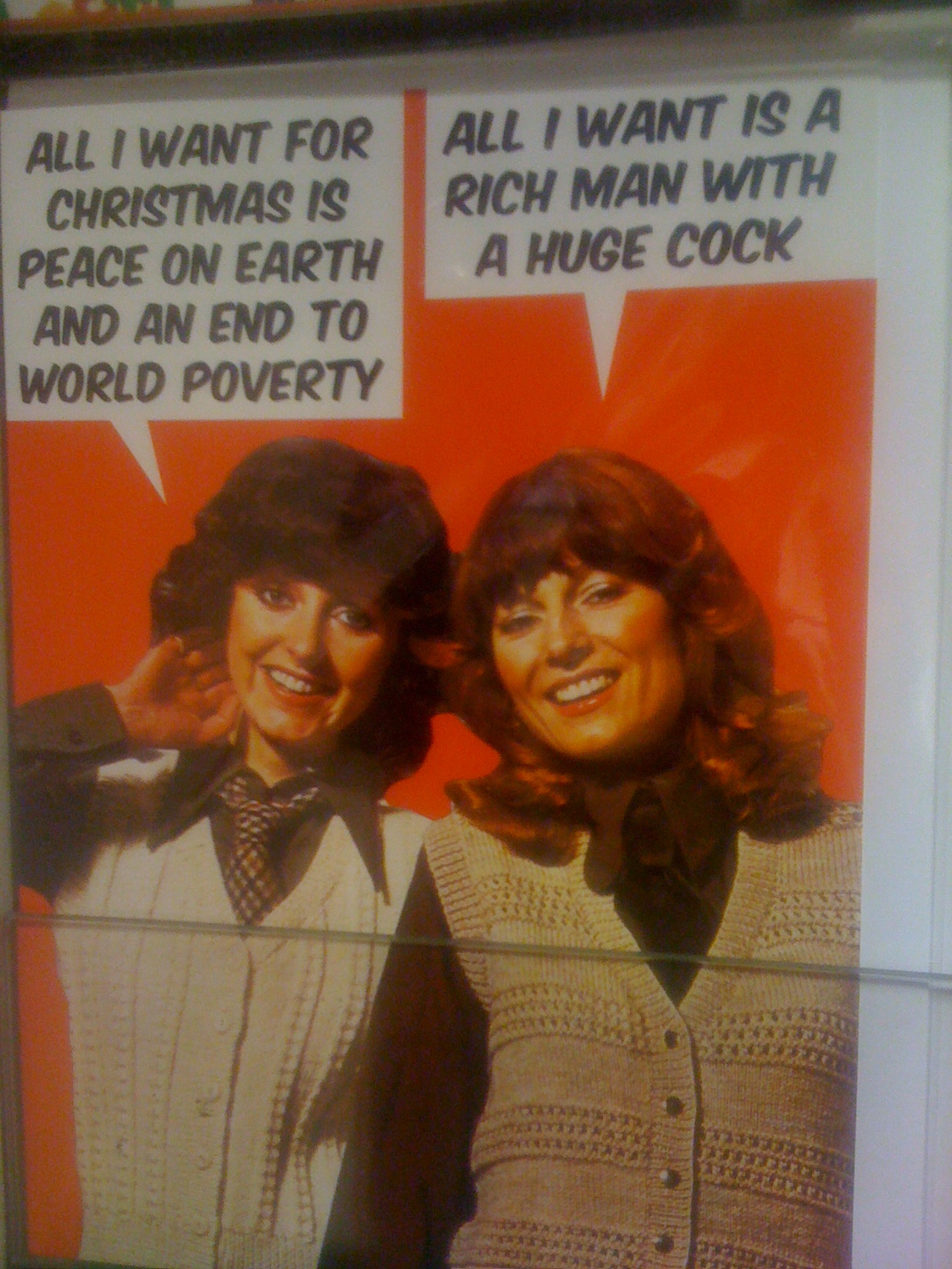 a christmas greeting card in london
