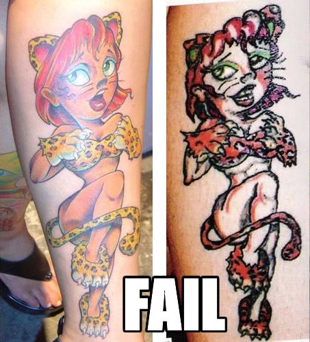 tattoo fails