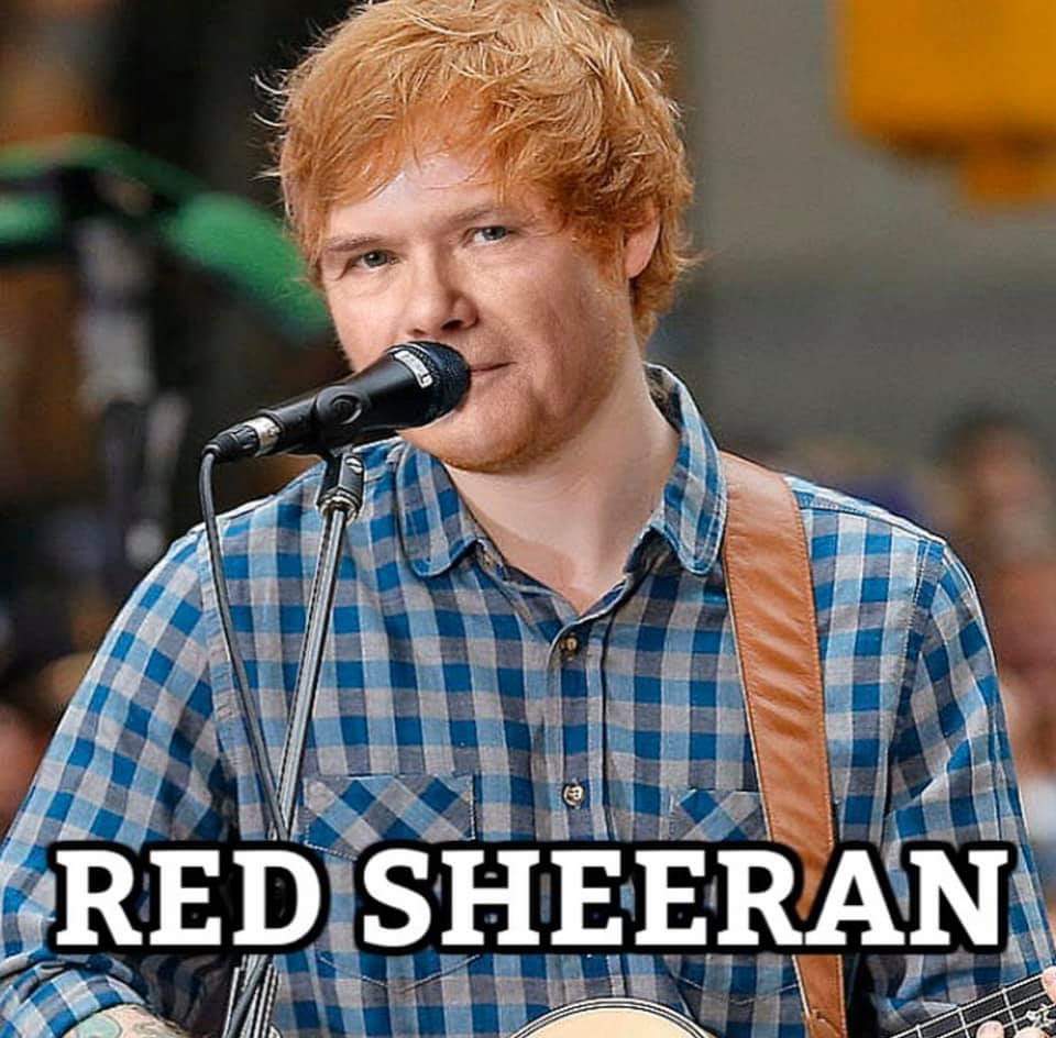 singer - Red Sheeran